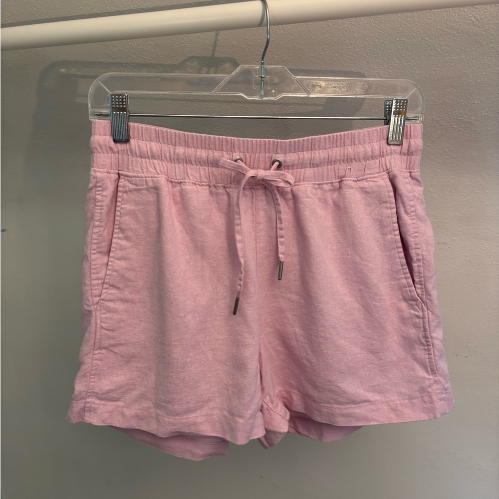 GAP Light Pink Women's Linen Shorts